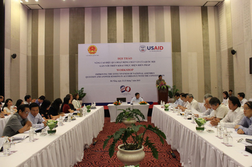 ยกระดับประสิทธิภาพของการตั้งกระทู้ถามในรัฐสภา